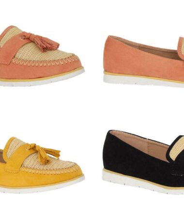 Shelikes Womens Slip On Tassle Suede Flat Loafers Brogues Slider Summer Shoes