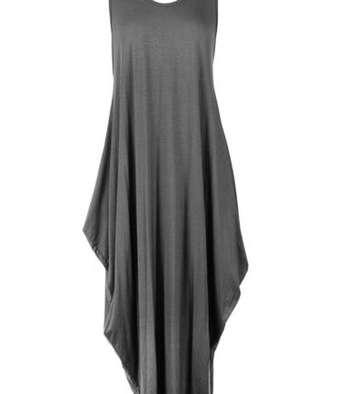 WOMENS PARACHUTE DRESS LADIES LAGENLOOK LONG TULIP BAGGY ROMPER LOOSE PLUS SIZE