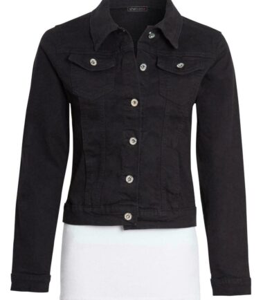 Womens Ladies Plus Size Denim Blue Black Vintage Summer Jacket S-5XL