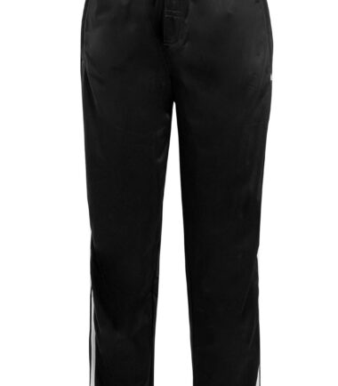 Shelikes Boys Girls Joggers Striped Gym Bottoms Sports Silky Pants trouser