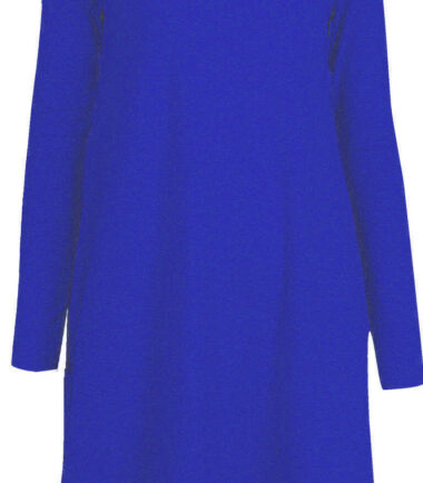 GIRLS SWING DRESS LONG SLEEVE SKATER TOP KIDS PLAIN PRINTED 3-13 YEARS CHRISTMAS