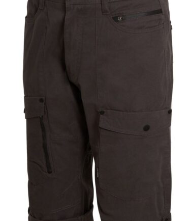 Mens Cotton Cargo Shorts three quarters Turn Up Belted Zip Pockets UK Size