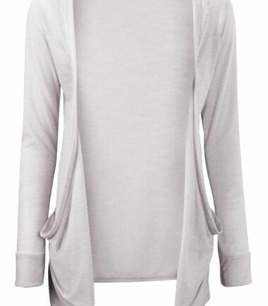 New Kids Girls Plain Open Front Pocket Boyfriend Cardigan Long Sleeve Shrug Top