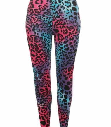New-Girls-Kids-Tartan-Check-Leopard-Pattern-Printed-Full-Length-Stretch-Leggings New Girls Kids Tartan Check Leopard Pattern Printed Full Length Stretch Leggings