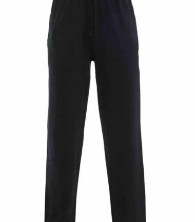 New Mens Plain Fleece Joggers Bottoms Zip Pocket Open Hem Casual Trousers Pants