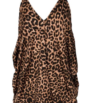 New Womens V Neck Plain Cami Romper Strappy Oversized Lagenlook Baggy Vest Top