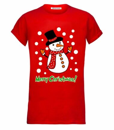 New Womens Mens Merry Christmas Reindeer Santa Novelty T-Shirt Unisex Xmas Top