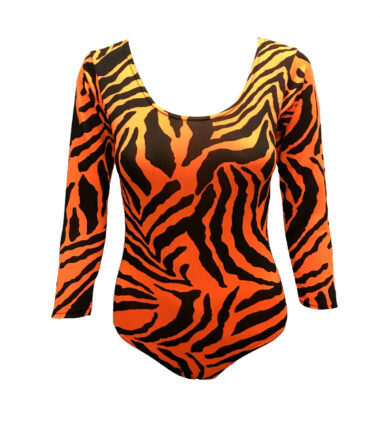 GIRLS NEON ZEBRA LEOTARDS GYMNASTICS SCHOOL UNIFORM SWIMMING BALLET PE LEOTARD
