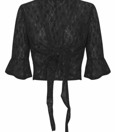 New Womens Ladies Floral Sequin Bolero Shiny Shrug Plus Size 12-26