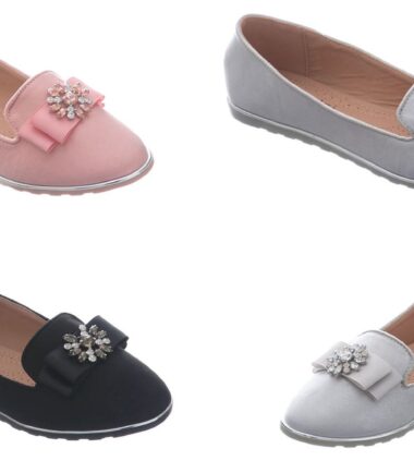 Shelikes Womens New Fashion Diamante Comfy Slip on Flip Flop Casual Shoes